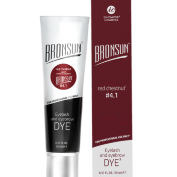 Bronsun brow dye 15 ml. RED Chestnut